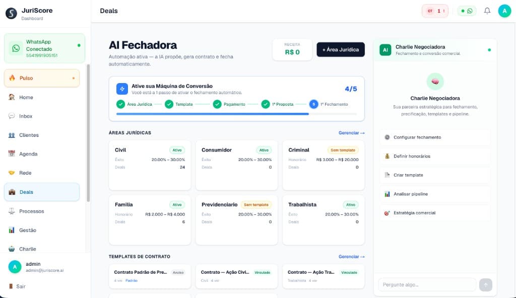 JuriScore — IA Contextual — Assistência Jurídica